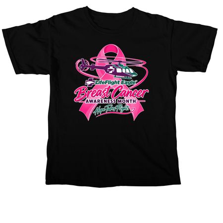 LFE 2026 Breast Cancer Awareness&nbsp;, a Black Comfort Colors Unisex Tee