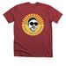 Highly Recommended Sunburst Logo, a Heather Canvas Red Premium Unisex Tee