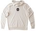 Abortion is Healthcare, a White Sand Allmade Organic French Terry Pullover Hoodie (back-view)