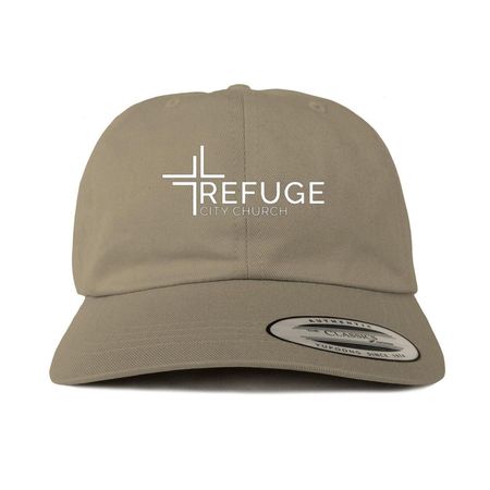 Refuge City Hats!&nbsp;, a Khaki Printed Classic Baseball Cap