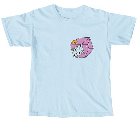 Fruit of The Spirit, a Chambray Comfort Colors Unisex Tee