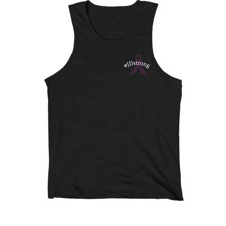 #JDstrong, a Black Premium Cotton Tank