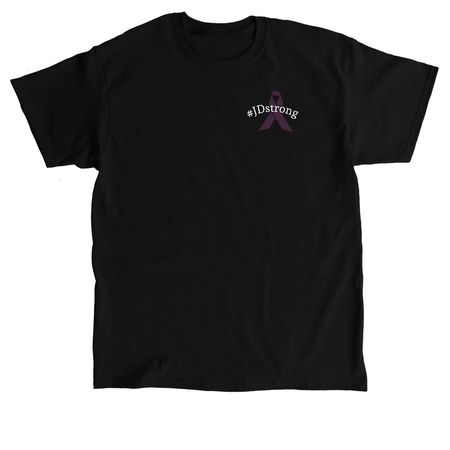#JDstrong, a Black Classic Unisex Tee