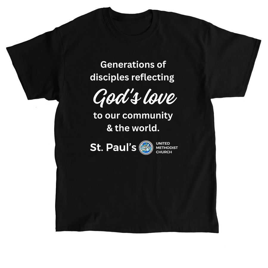 St. Paul's Mission, a Black Classic Unisex Tee