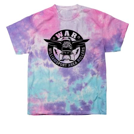 WAR Spring Swag, a Cotton Candy Classic Tie Dye Tee