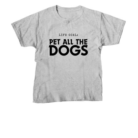 Life Goal Youth Sizes, a Sport Grey Youth Unisex Tee