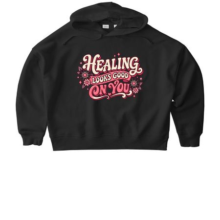 Healing Looks Good On You, a Black Stanley/Stella Women?s Stella Nora Pullover Hoodie