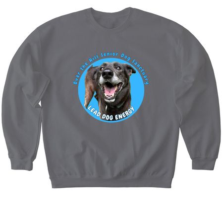Help Hobo Heal!, a Charcoal Softstyle Crewneck Sweatshirt