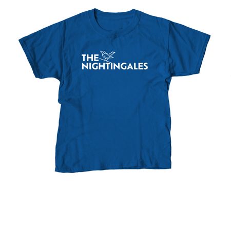 The Nightingales Shirts, a Royal Blue Youth Unisex Tee