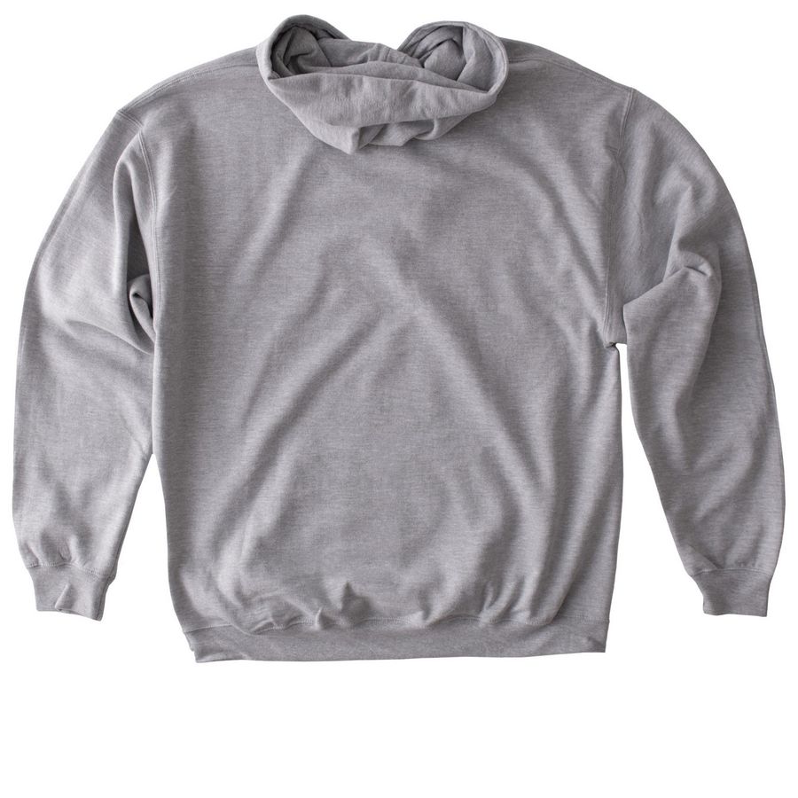 KEEN Chicago Ken in Action Hoodie, a Sport Grey Gildan Softstyle Pullover Hoodie (back-view)