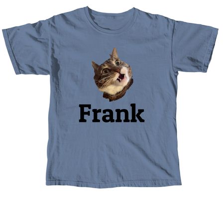Frank, a Blue Jean Comfort Colors Unisex Tee
