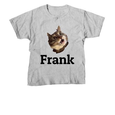 Frank, a Sport Grey Youth Unisex Tee