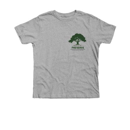 Friends of Cosumnes River Preserve, a Athletic Heather Premium Youth Tee