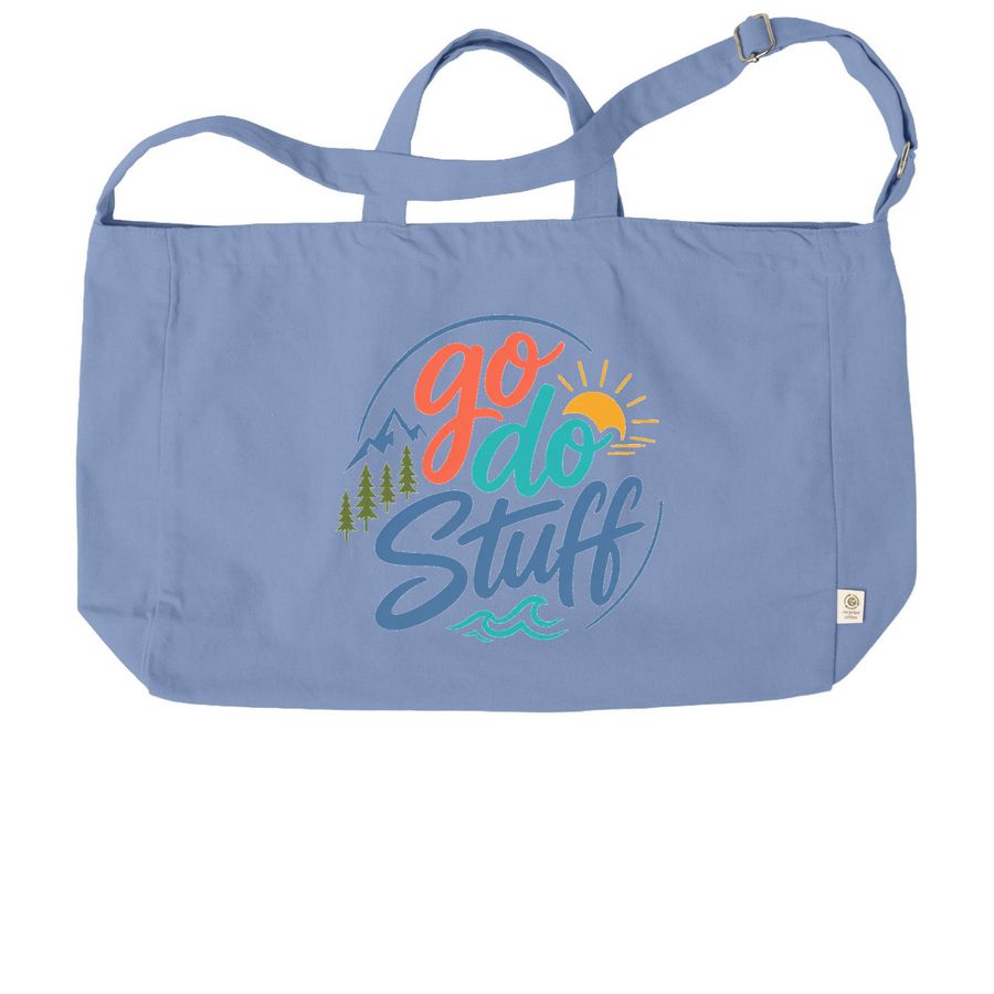 Go Do Stuff, a Elemental Blue Reclaimist G2G Tote Bag