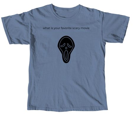 scary new idea, a Blue Jean Comfort Colors Unisex Tee