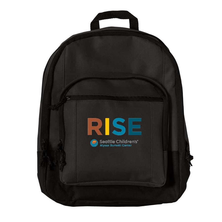 RISE Backpack, a Black Everyday Backpack