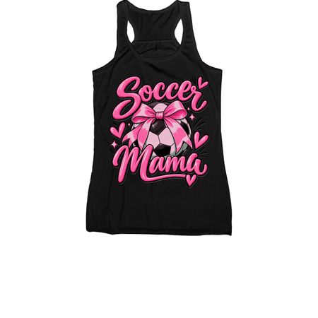 For soccer moms&nbsp;??, a Black Women's Racerback