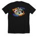 Break the Cycle, TNVR save lives | GraphicTee, a Solid Black Blend Premium Unisex Tee (back-view)