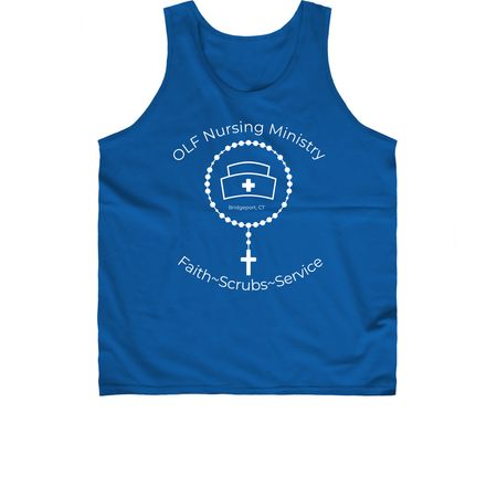 OLF NURSING&nbsp;, a Royal Blue Classic Unisex Tank Top