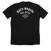 ?Kel?s Angels?, a Solid Black Blend Premium Unisex Tee (back-view)