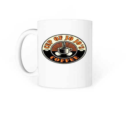 Mugs&nbsp;, a White Coffee Mug (back-view)