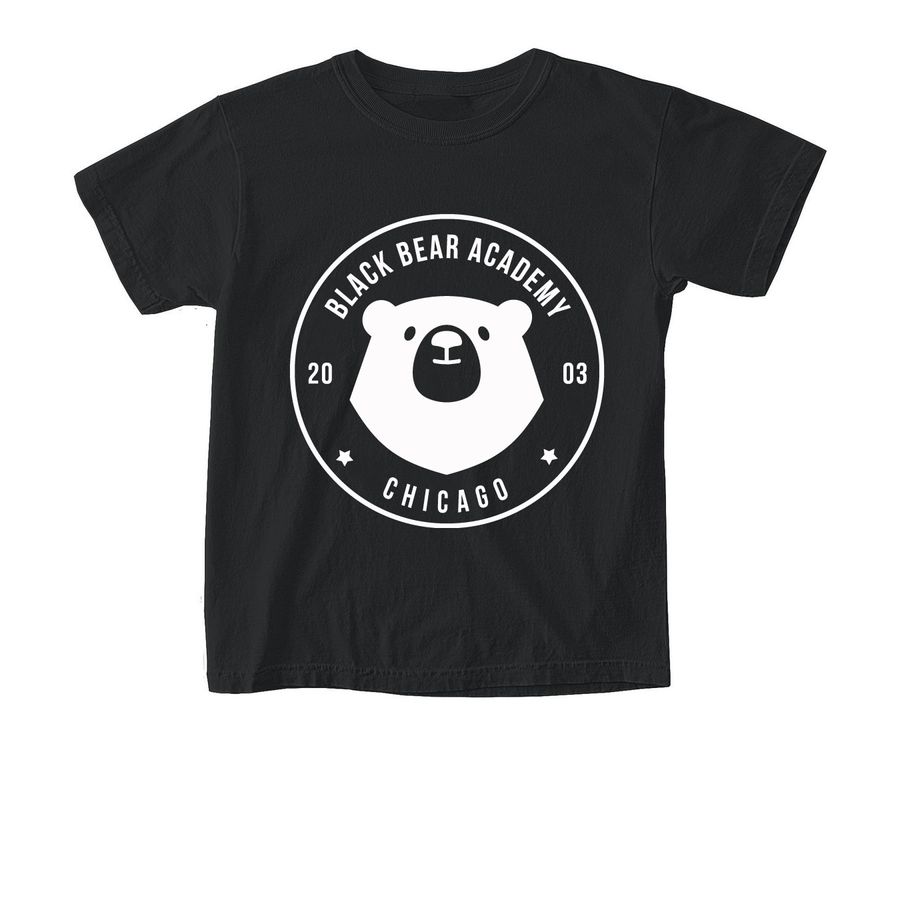 Tee - Large Logo (Youth), a Black Comfort Colors Youth Tee