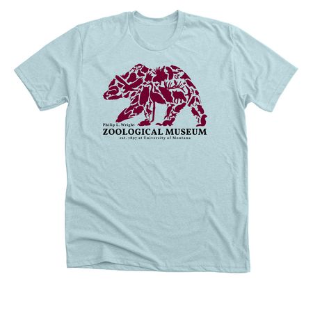 NEW! UMZM T-Shirt v2, a Heather Ice Blue Premium Unisex Tee