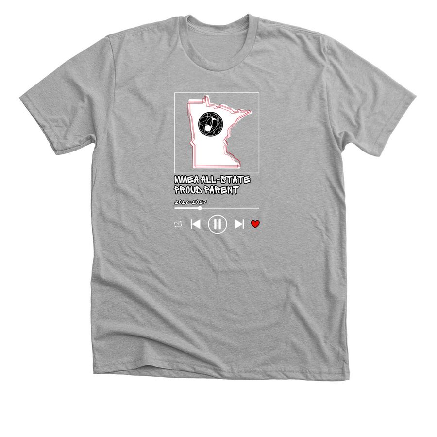 All-State PARENT 2026-27, a Athletic Heather Premium Unisex Tee