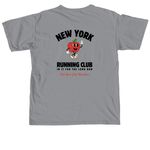 New York City Running Club, a Granite Comfort Colors Unisex Tee (back-view)