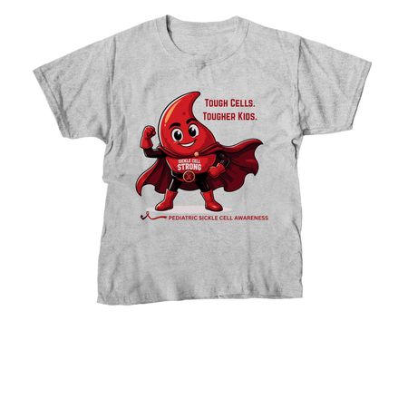 Sickle Cell Awareness, a Sport Grey Youth Unisex Tee