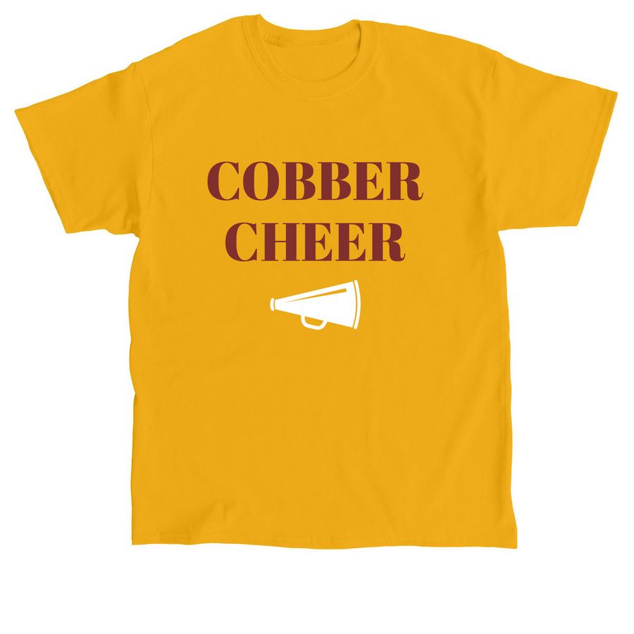 Support Cobber Cheer, a Gold Classic Unisex Tee
