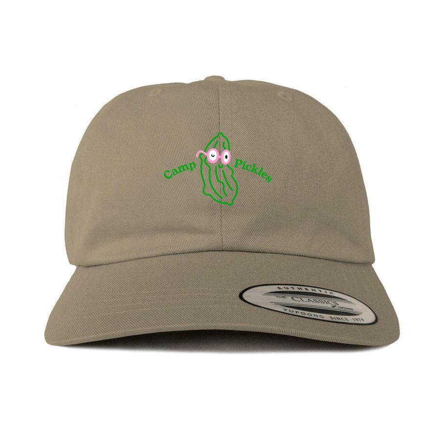 Camp Pickles, a Khaki Printed Classic Baseball Cap