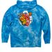Fall 26 Cabrillo Nursing, a Aqua Blue Tie Dye Pullover Hoodie (back-view)