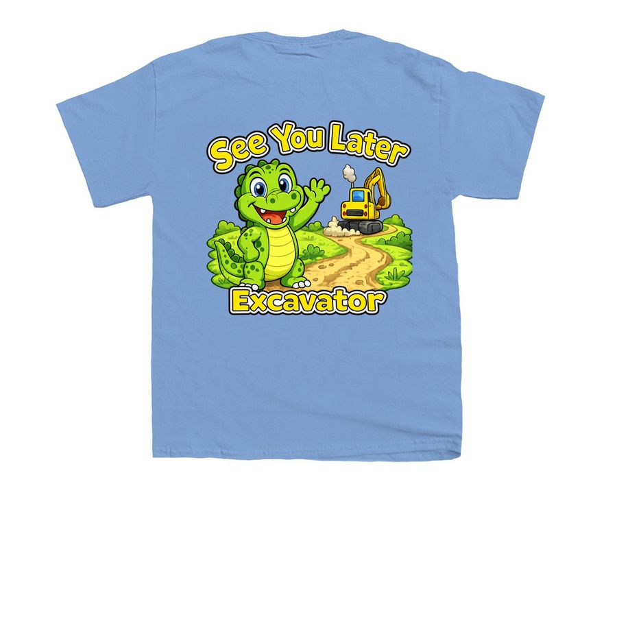 See You Later, a Carolina Blue Youth Unisex Tee
