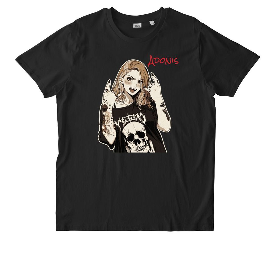 Adonis poketoon, a Black Stanley/Stella Unisex Rocker Tee