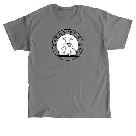 Goat Happy Hour Merch!, a Charcoal Classic Unisex Tee