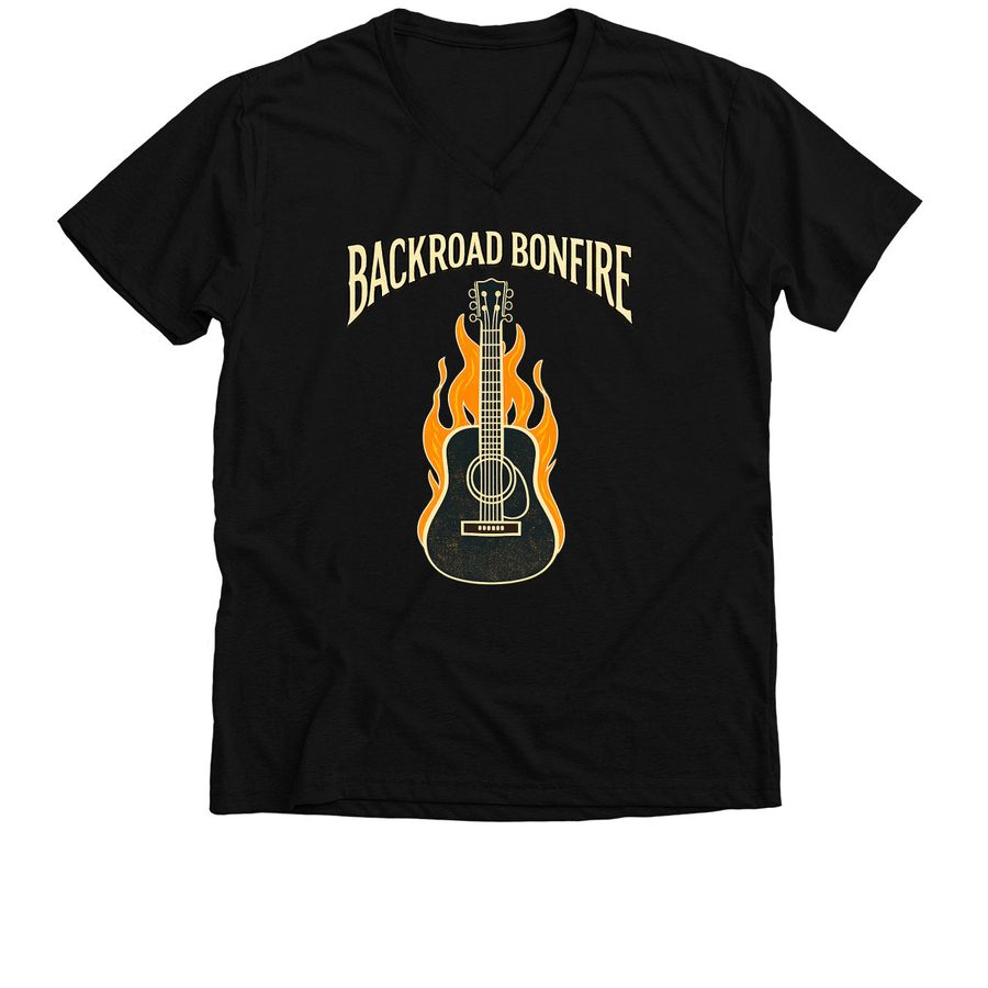 V-Necks, Tanks, Baseball Tee, a Solid Black Blend Premium V-Neck Tee