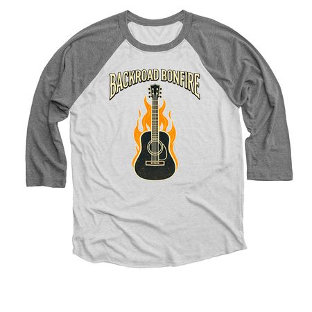 V-Necks, Tanks, Baseball Tee, a Premium Heather and Heather White 3/4 Sleeve Baseball Tee
