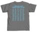 I helped save these lives, 165 of them in 21!, a Grey Comfort Colors Unisex Tee (back-view)