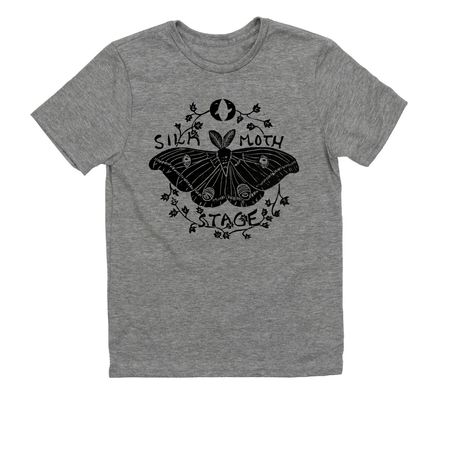 2026 Silk Moth Shirts, a Aluminum Grey Allmade Youth Eco Triblend Tee
