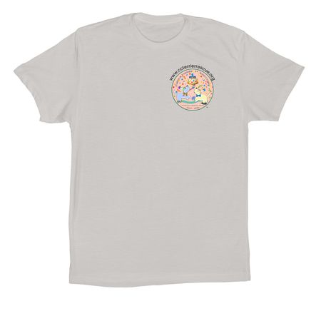 CCTR's 1st Anniversary Celebration Shirts, a Solid Athletic Grey Premium Cotton Tee