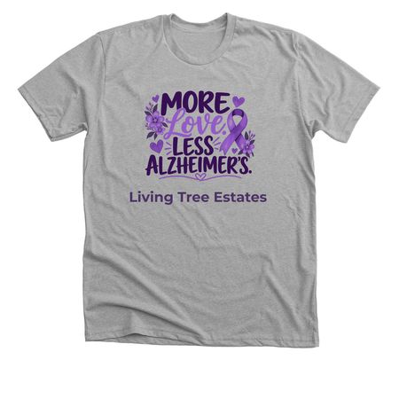 Living Tree Estates&nbsp;, a Athletic Heather Premium Unisex Tee