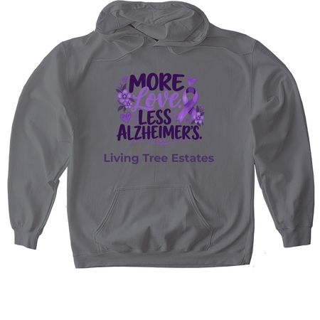 Living Tree Estates&nbsp;, a Charcoal Gildan Softstyle Pullover Hoodie