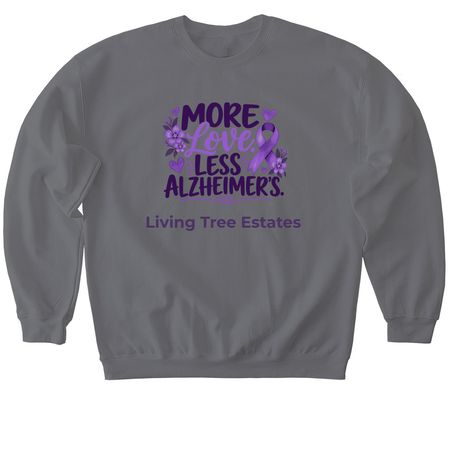 Living Tree Estates&nbsp;, a Charcoal Softstyle Crewneck Sweatshirt