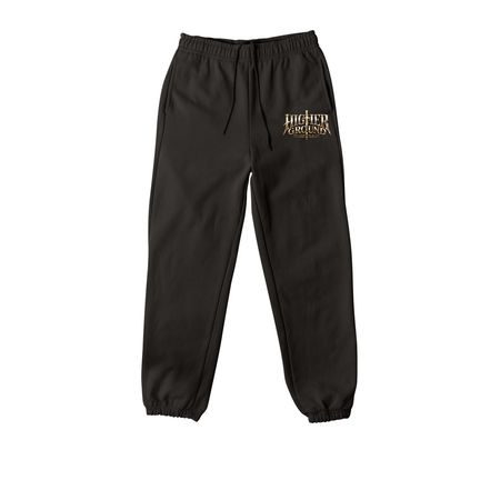 HIGHER GROUND SWEATS, a Black Premium Heavyweight Jogger