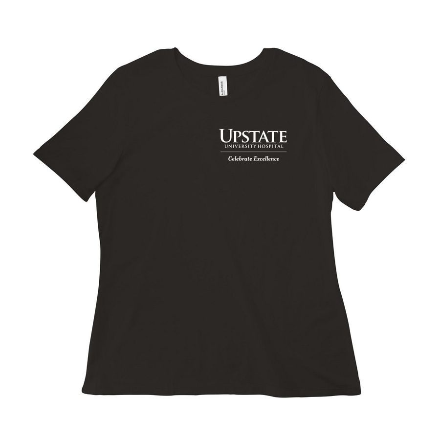 Magnet Celebration 2-Sided Print Shirt, a Black Women?s Relaxed Cotton Tee
