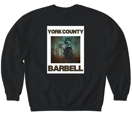 Determined, a Black Softstyle Crewneck Sweatshirt