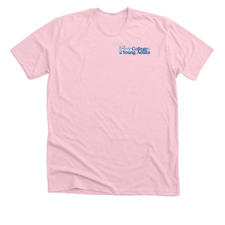 Idea #2 T shirts, a Heather Pink Premium Unisex Tee