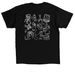 The back is where it's at!&nbsp;, a Black Classic Unisex Tee (back-view)