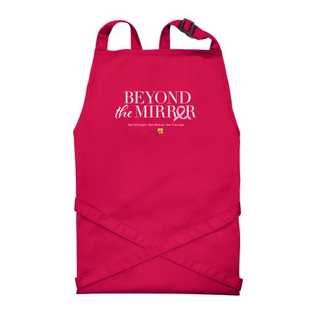 Salons by JC - Beyond The Mirror (Pink), a Hot Pink Recycled Bib Apron